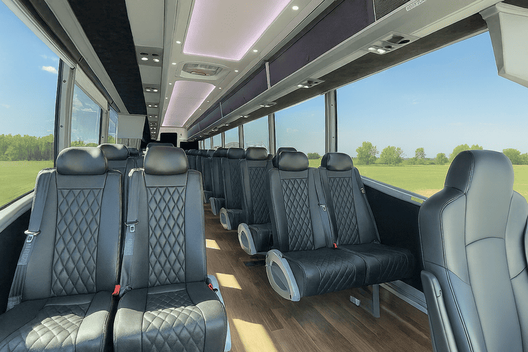 coach bus in Wichita Falls