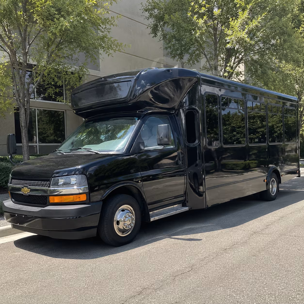 buses for evening convention events and networking dinners in wichita falls