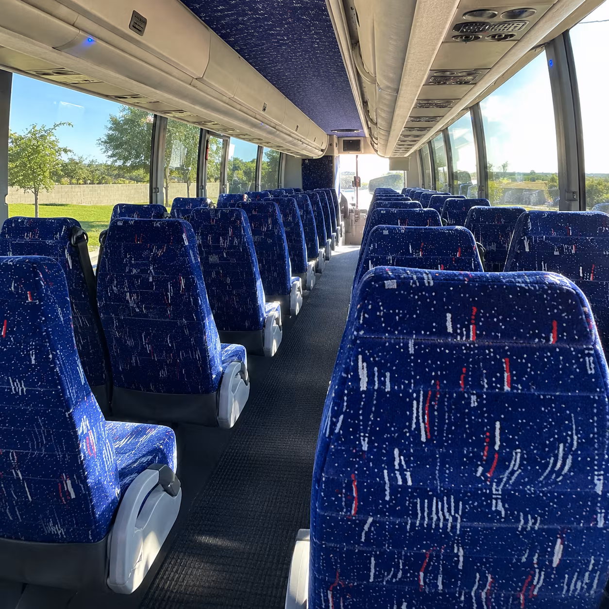 charter buses for midwestern state university groups and campus events