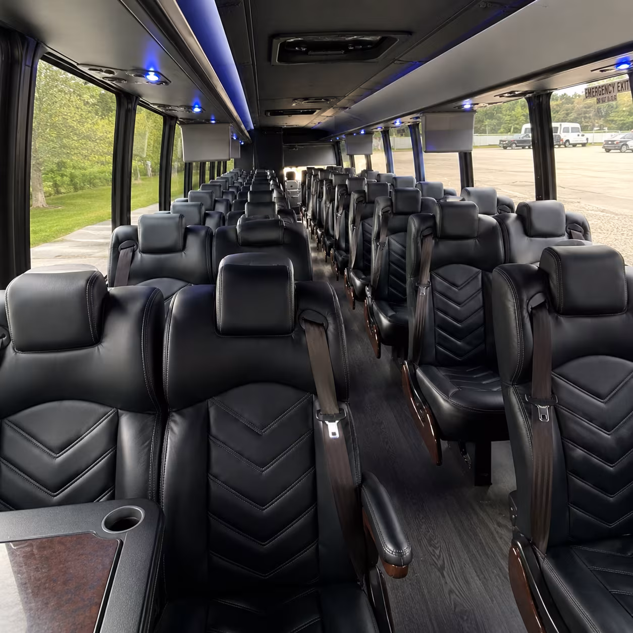 wichita falls 30 passenger minibus inside