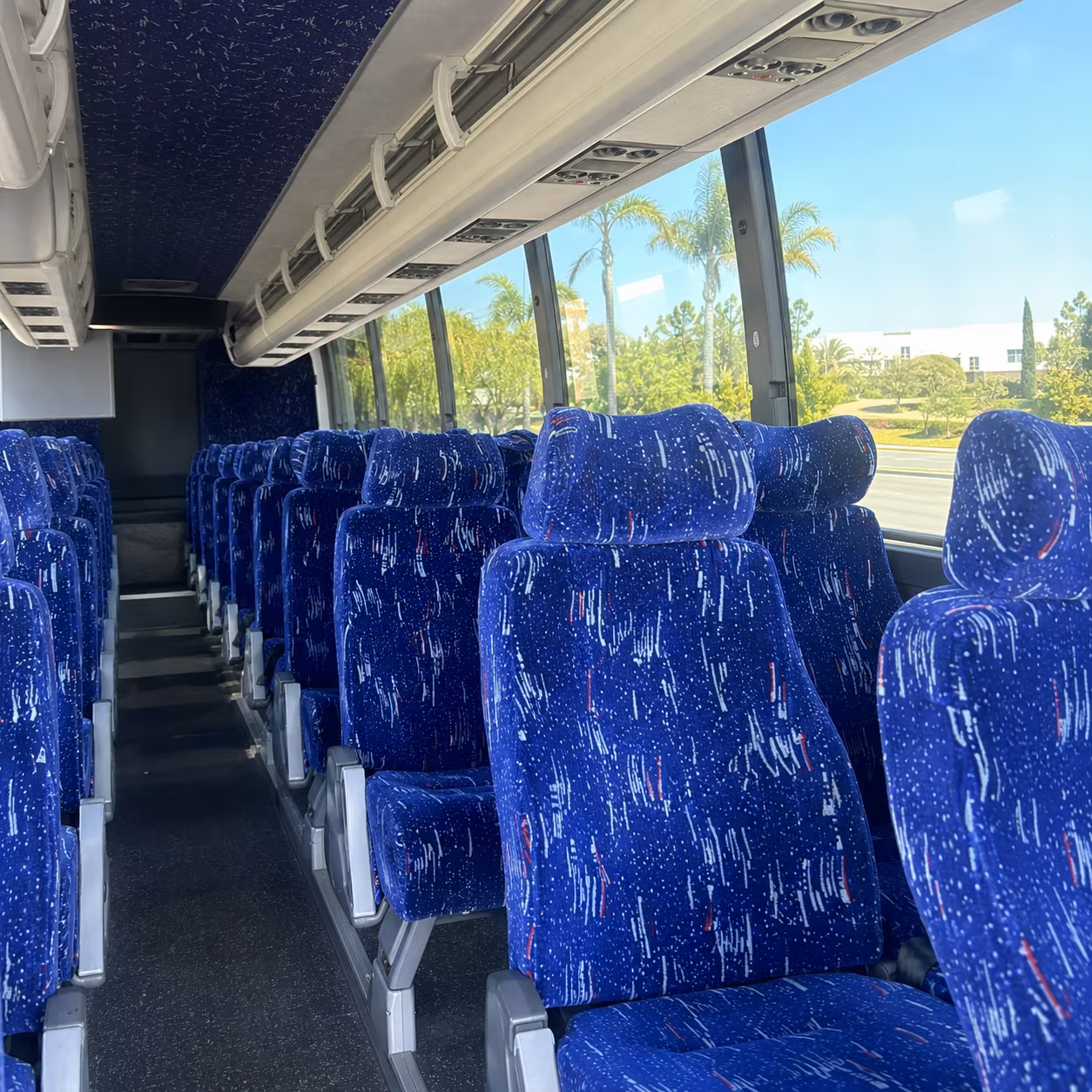 wichita falls charter bus inside