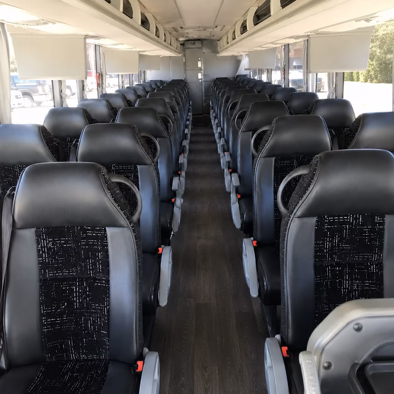wichita falls charter bus interior