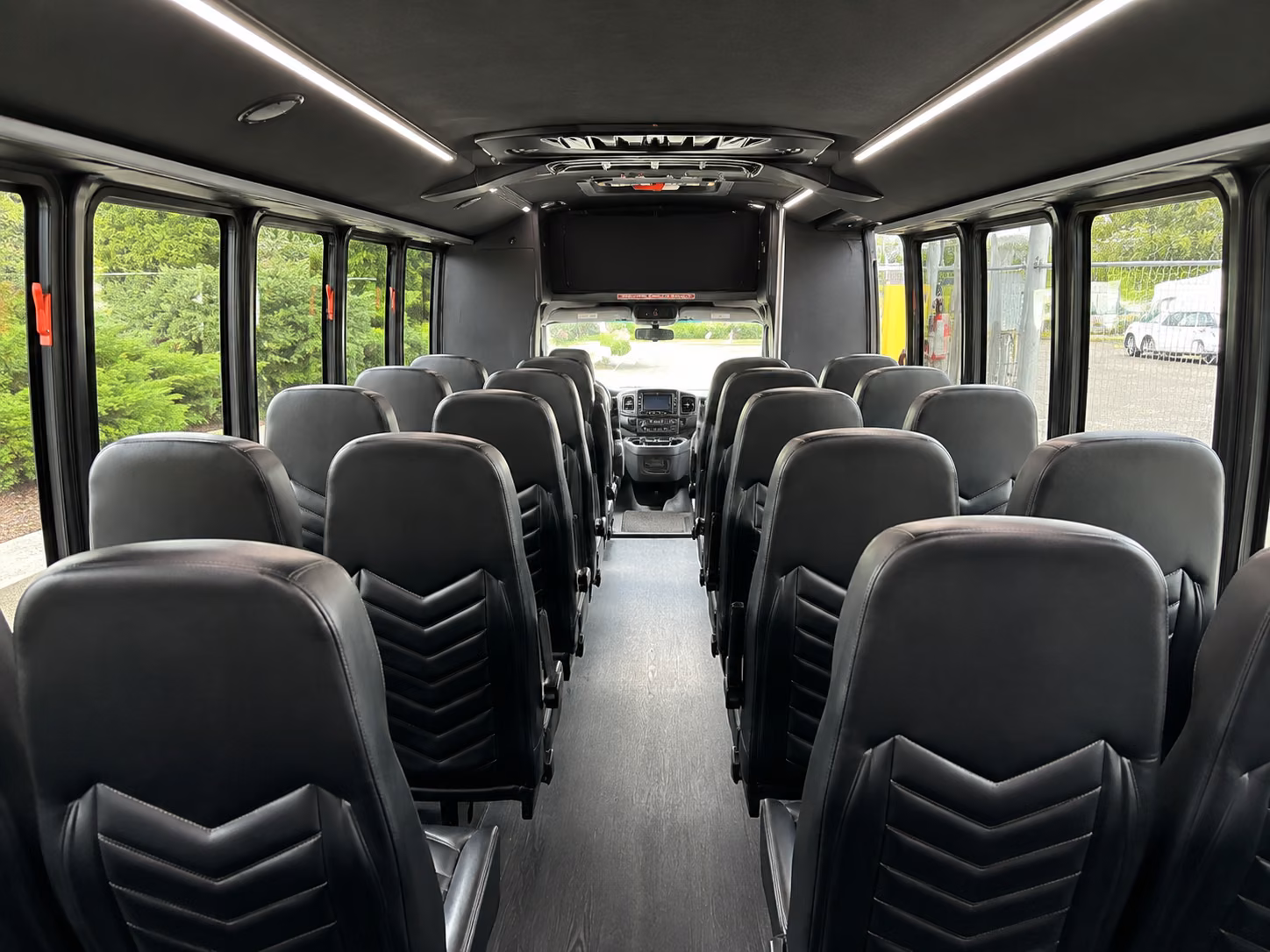 wichita falls wedding transportation onboard seating